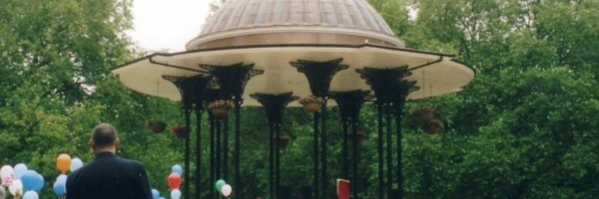 Design and new build bandstand with copper roof